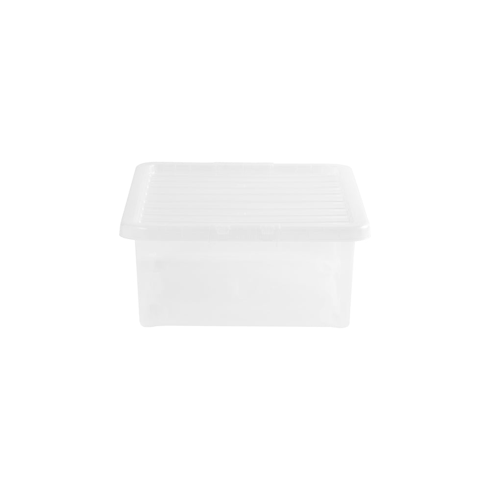 Pallet of 200 x 32L Crystal Underbed Plastic Storage Boxes with Lids-Wham-Plastic Box Shop