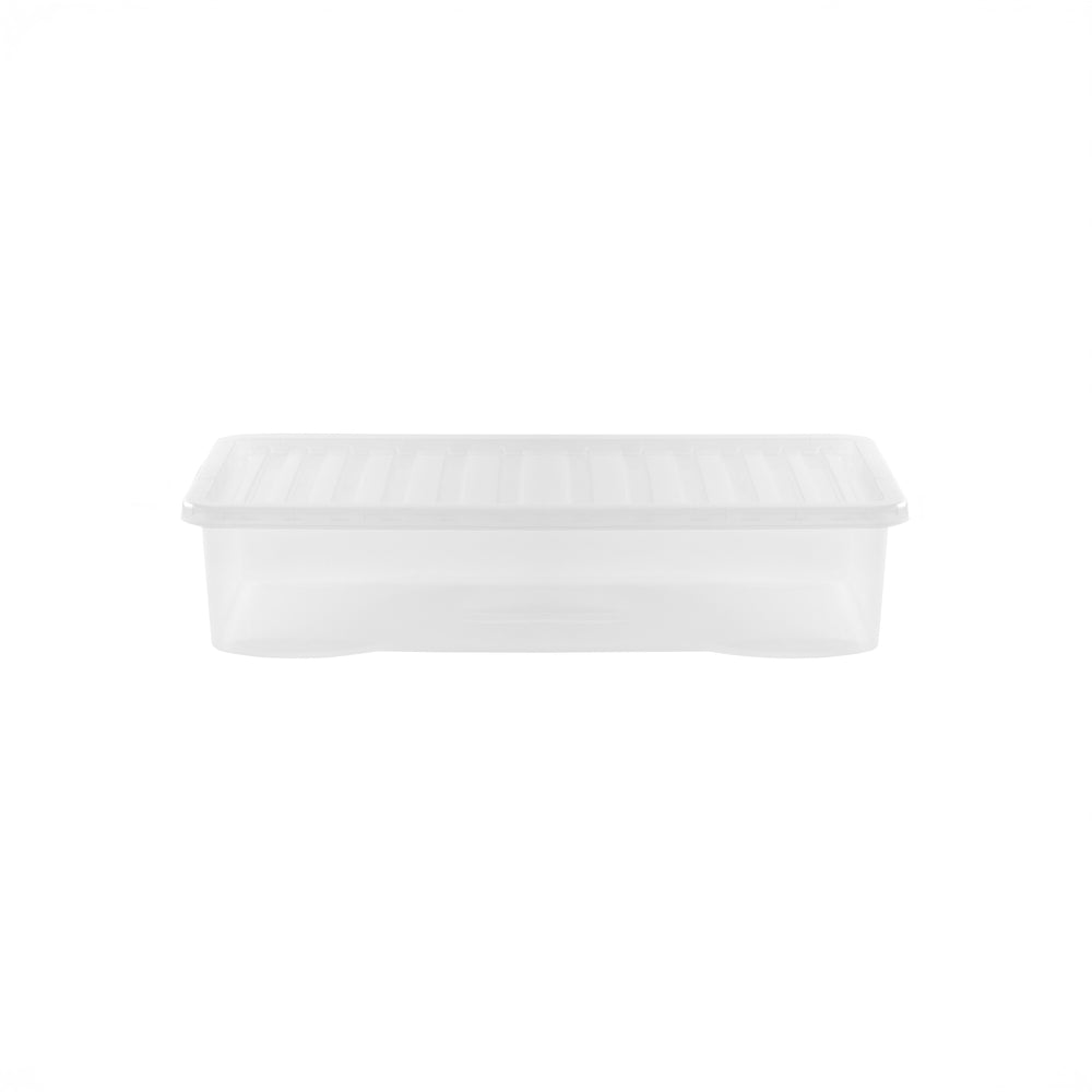 Pallet of 110 x 42L Crystal Underbed Plastic Storage Boxes with Lids-Wham-Plastic Box Shop
