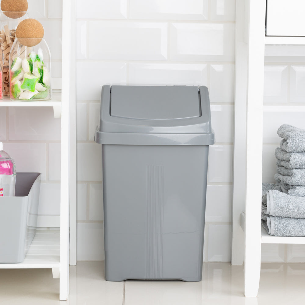 15 Litre Plastic Swing Bin-Wham-Plastic Box Shop