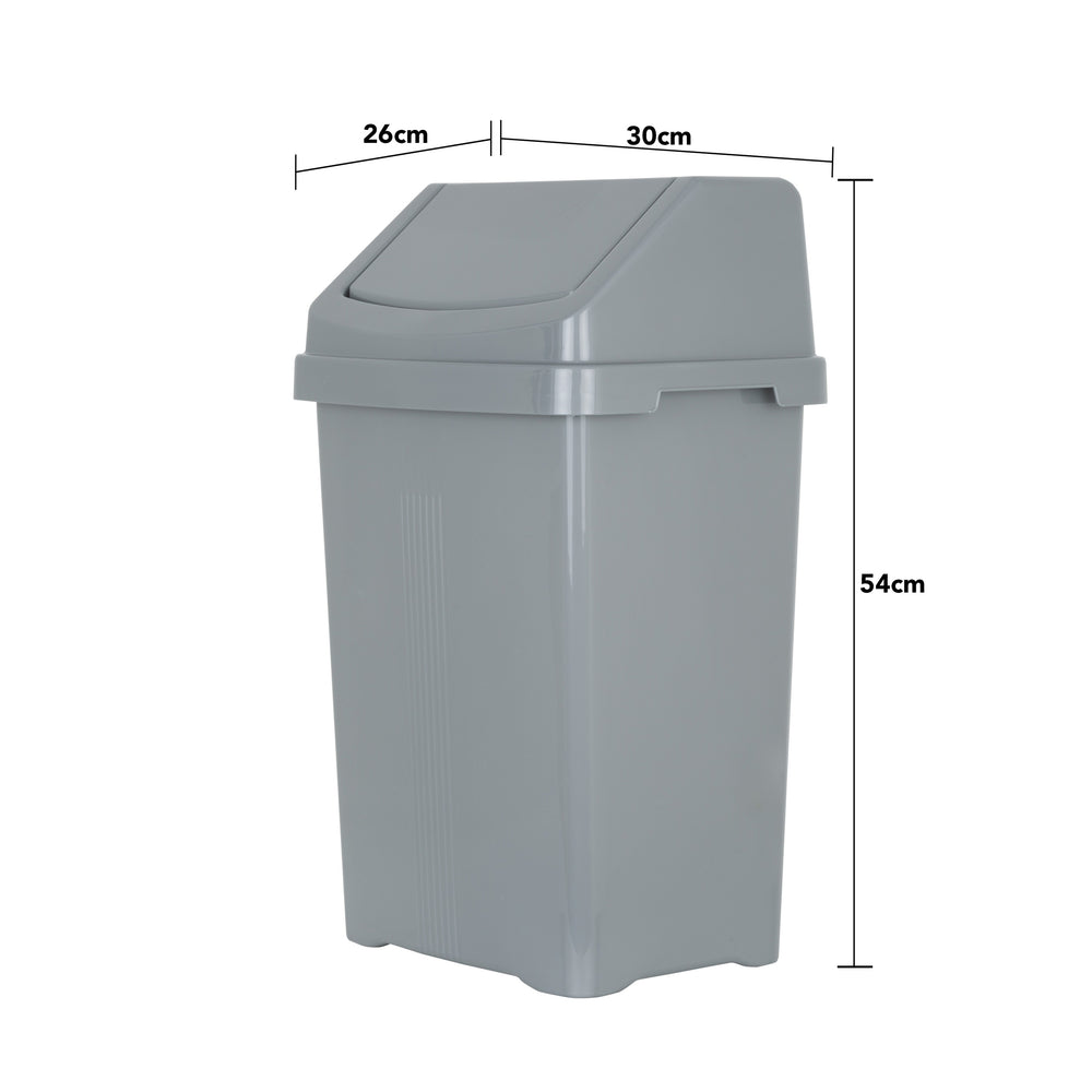 25 Litre Plastic Swing Bin-Wham-Plastic Box Shop