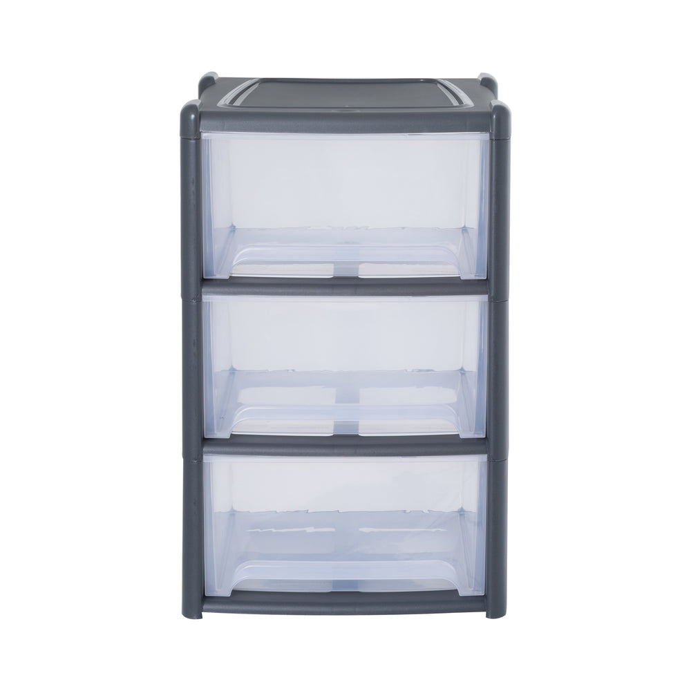 Pallet of 18 x 3-Drawer Plastic Tower Units-Wham-Plastic Box Shop
