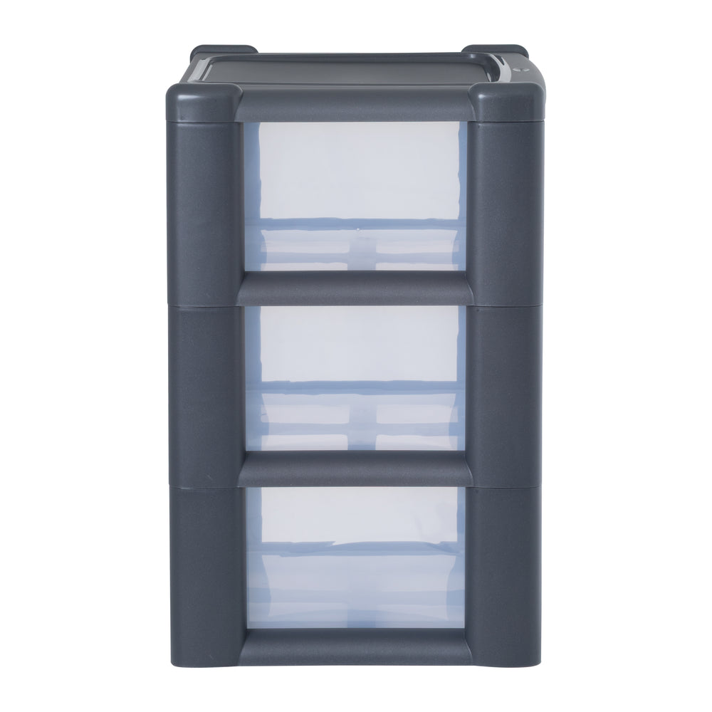 Pallet of 18 x 3-Drawer Plastic Tower Units-Wham-Plastic Box Shop