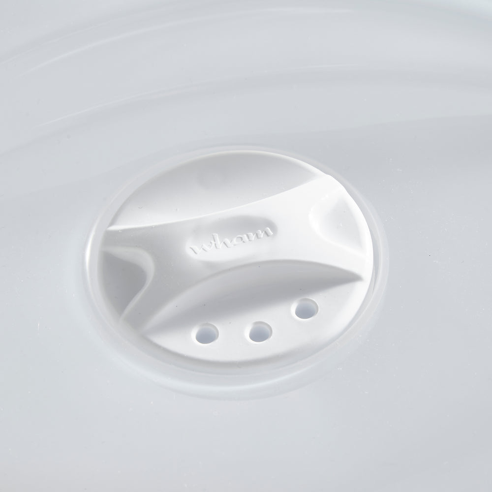 25cm Plastic Microwave Cover - 12292-Wham-Plastic Box Shop