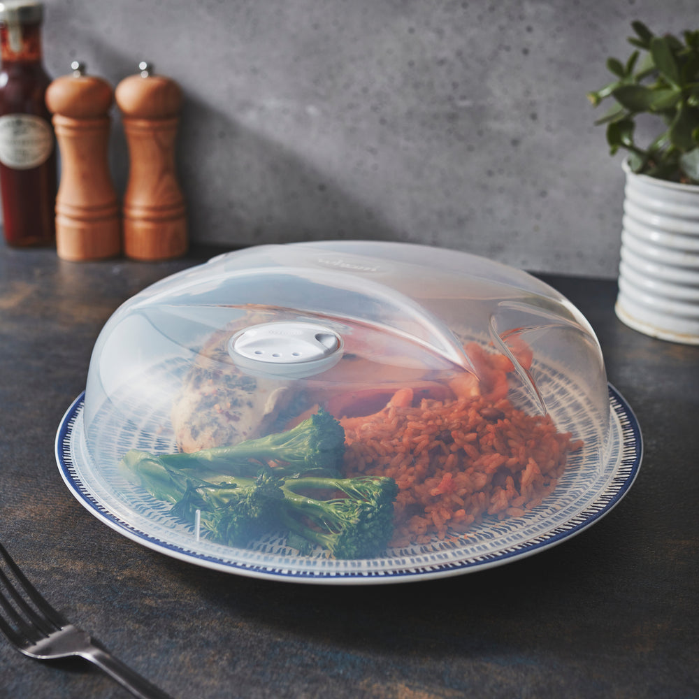 30cm Plastic Microwave Food Cover - 12293-Wham-Plastic Box Shop