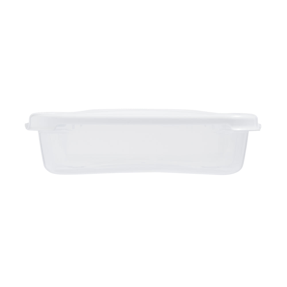 800ml Rectangular Plastic Food Box with Lid - 12370-Wham-Plastic Box Shop