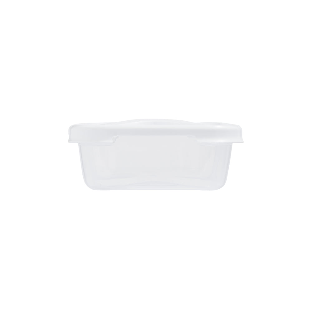 800ml Rectangular Plastic Food Box with Lid - 12370-Wham-Plastic Box Shop