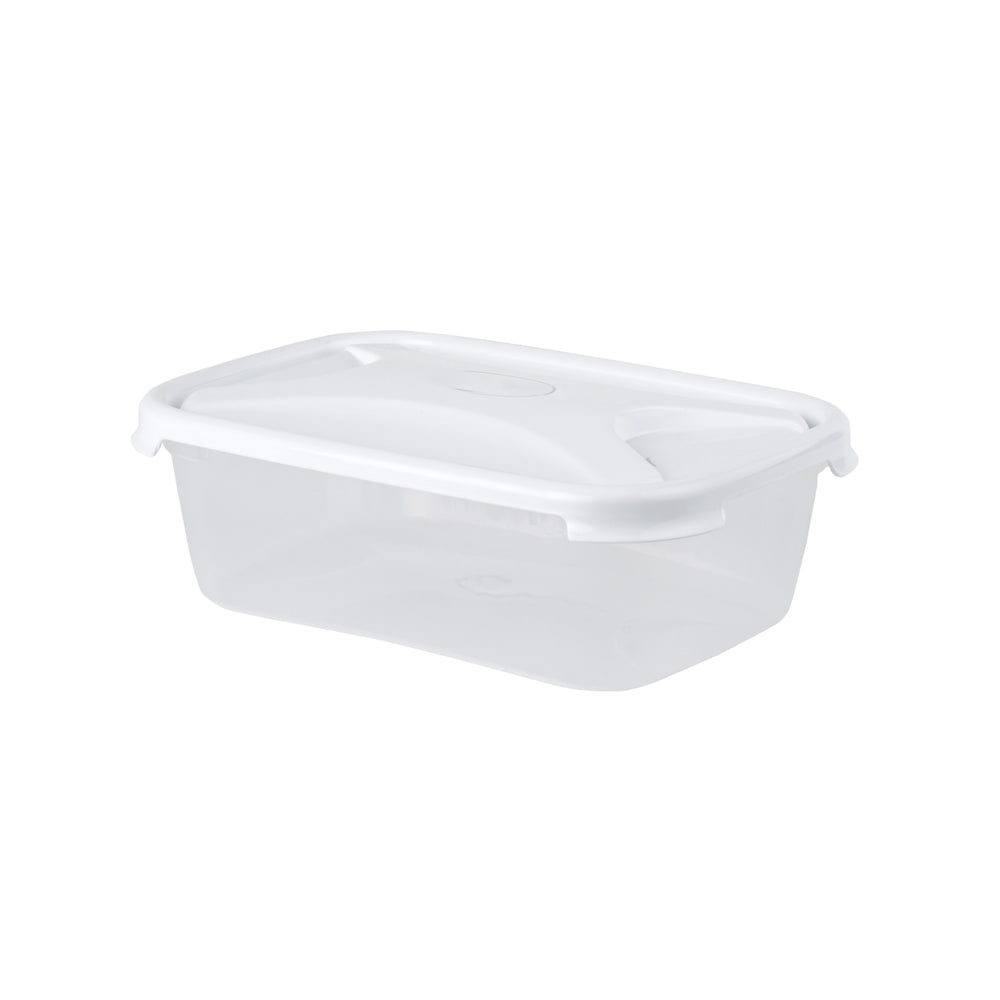 2.7 Litre Cuisine Rectangular Food Plastic Storage Box - 12374-Wham-Plastic Box Shop