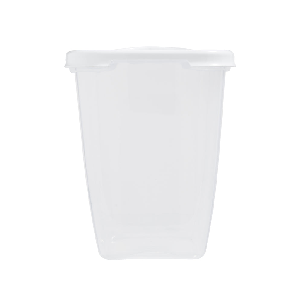 2.4 Litre Clear Rectangular Plastic Food Storage Box – Wham-Wham-Plastic Box Shop