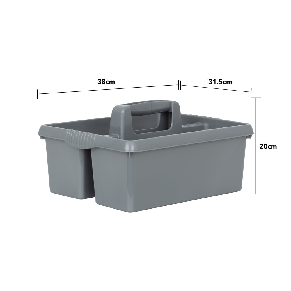 Kitchen Cleaning Caddy/Organiser with Carrying Handle-Wham-Plastic Box Shop
