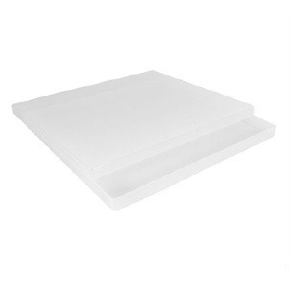 12" x 12" Clear Plastic Storage Box-SBW-Plastic Box Shop