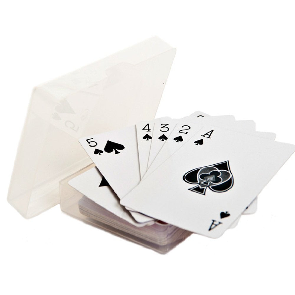 Playing Card Size Clear Plastic Storage Box-SBW-Plastic Box Shop