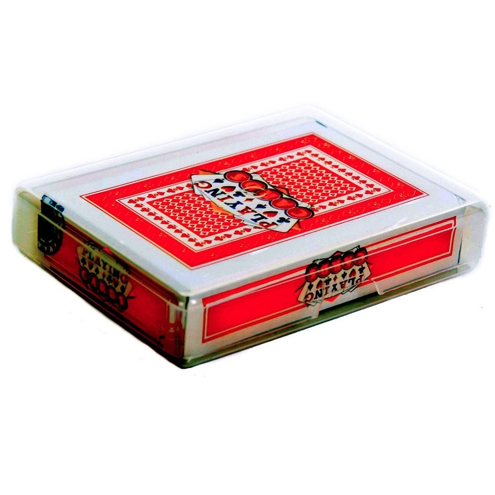 Playing Card Size Clear Plastic Storage Box-SBW-Plastic Box Shop