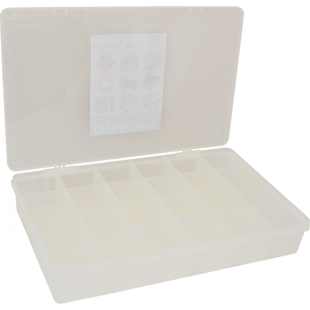 Large Organiser Box with 24 Dividers (7.01)-Wham-Plastic Box Shop