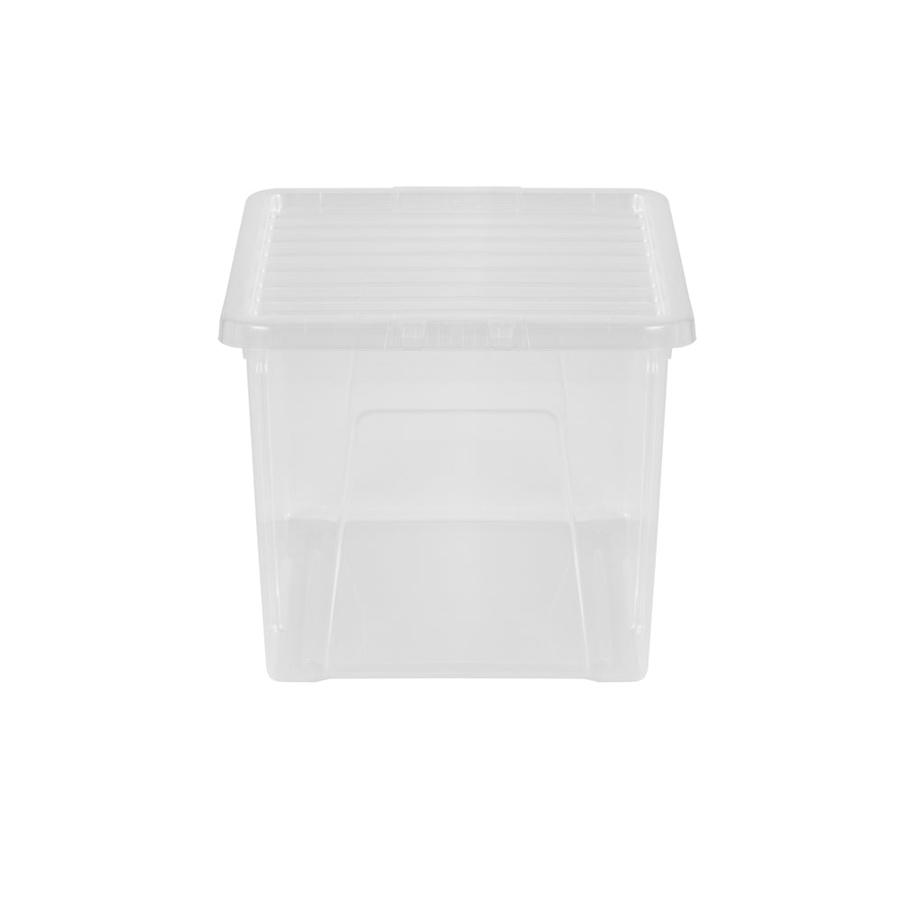 Pallet of 150 x 60L Crystal Plastic Storage Boxes with Lids-Wham-Plastic Box Shop