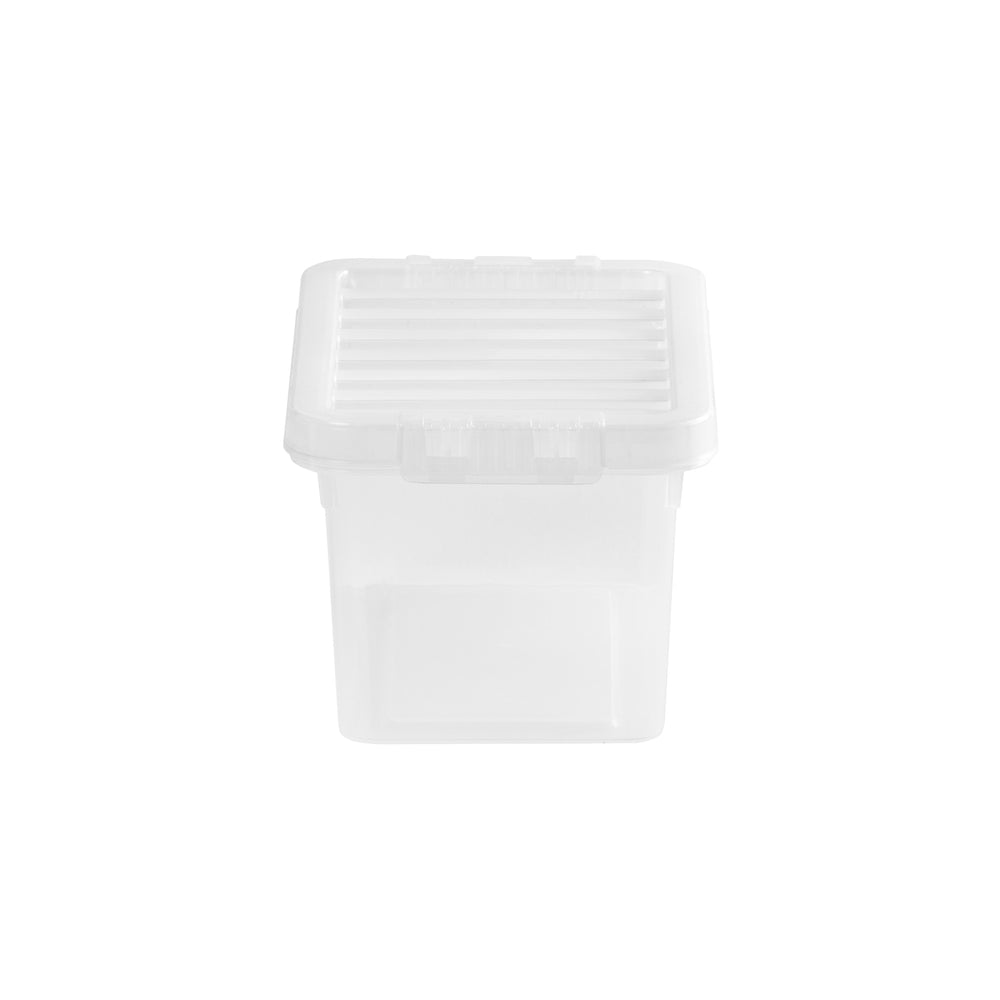 2.6 Litre Clear Plastic Storage Box with Lid – Wham Crystal-Wham-Plastic Box Shop