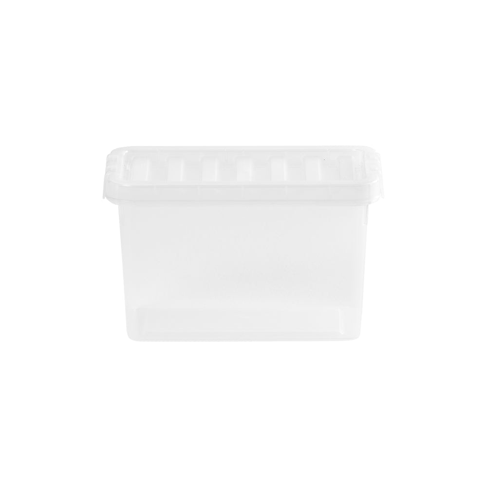 1.7 Litre Crystal Plastic Storage Box with Lid-Wham-Plastic Box Shop