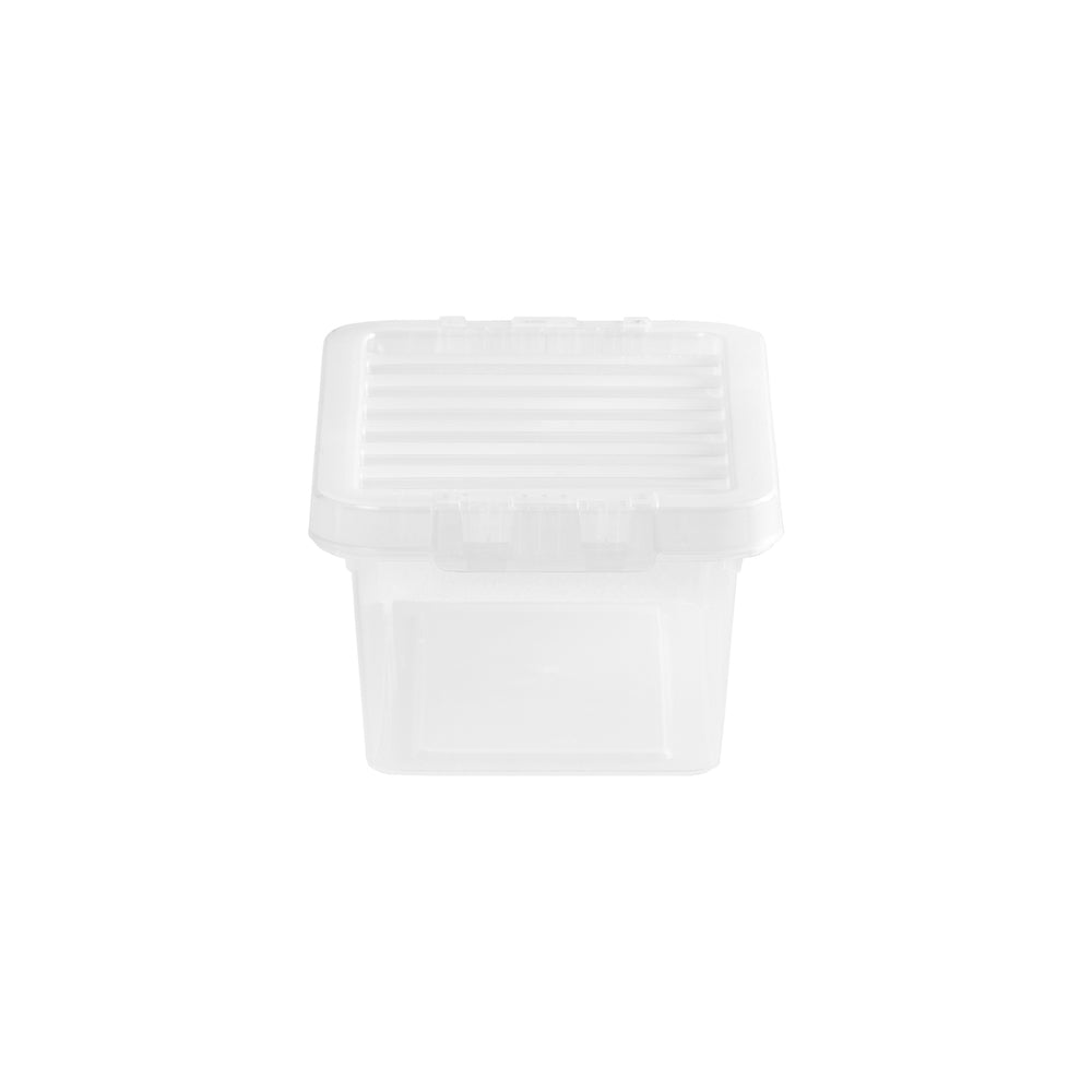2 Litre Clear Plastic Storage Box with Lid – Wham Crystal-Wham-Plastic Box Shop