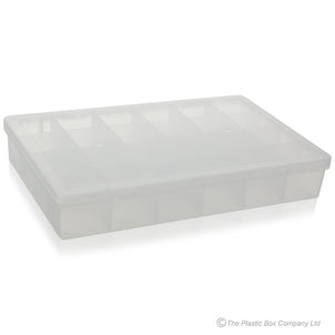 Wham Pack of 2 x Large Organiser Boxes with 24 Divisions-Wham-Plastic Box Shop