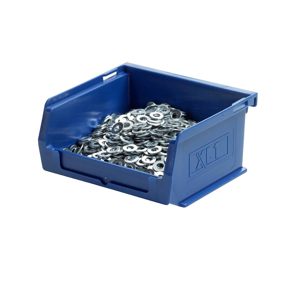 Pack of 20 x XL1 Semi-Open Fronted Small Parts Containers-XL-Plastic Box Shop