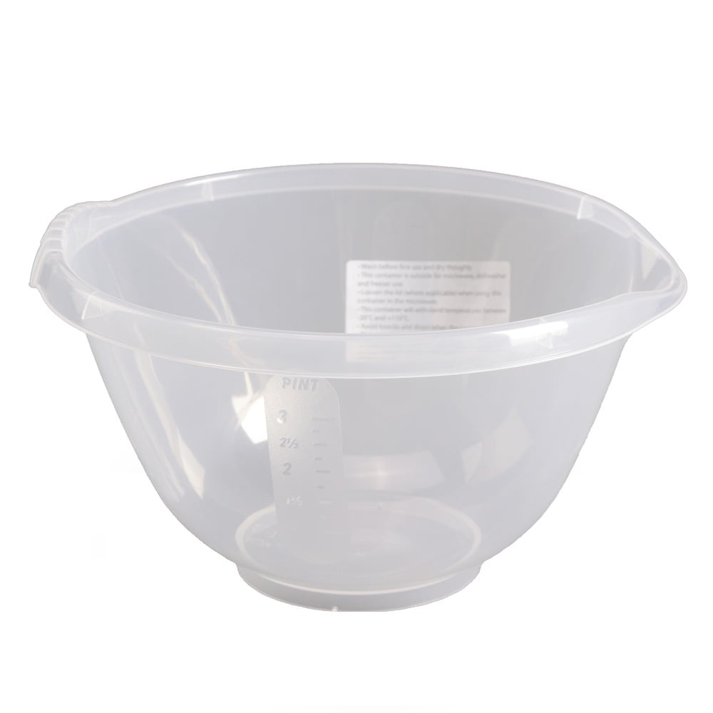 2 Litre Plastic Mixing Bowl-Wham-Plastic Box Shop