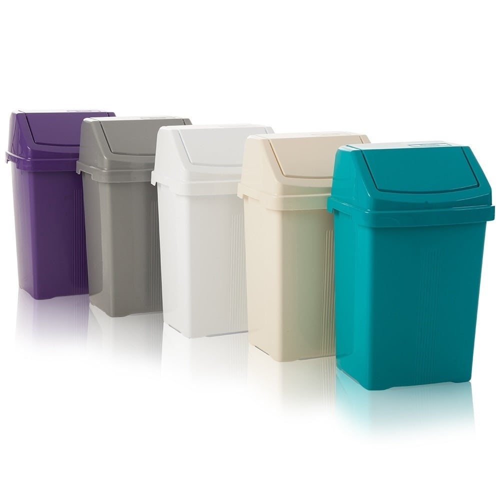 50 Litre Casa Plastic Swing Bin-Wham-Plastic Box Shop