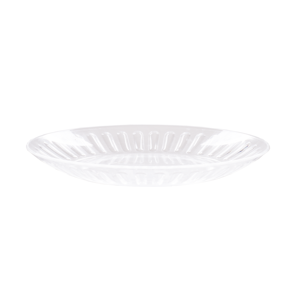 Roma 10 inch Plate Clear - 20570-Wham-Plastic Box Shop