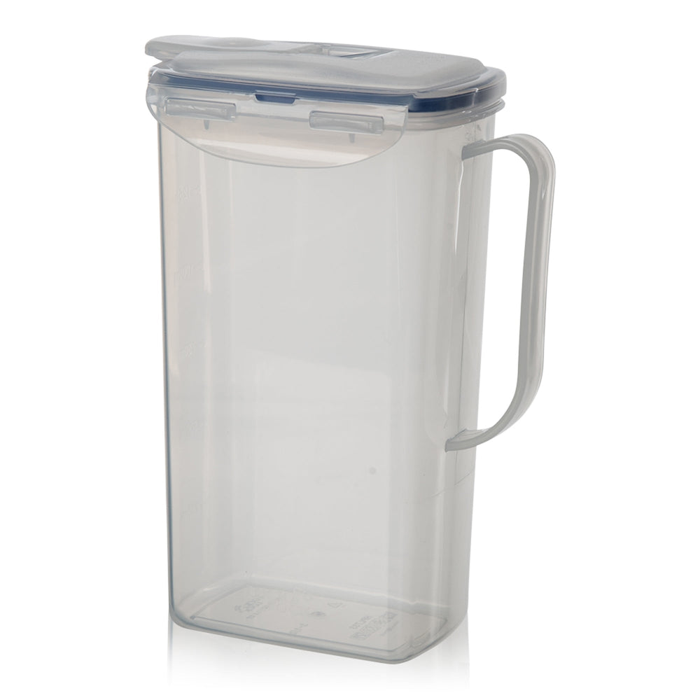 1.5 Litre Fridge Door Jug with Airtight Lid and Flip Top Spout-Lock & Lock-Plastic Box Shop