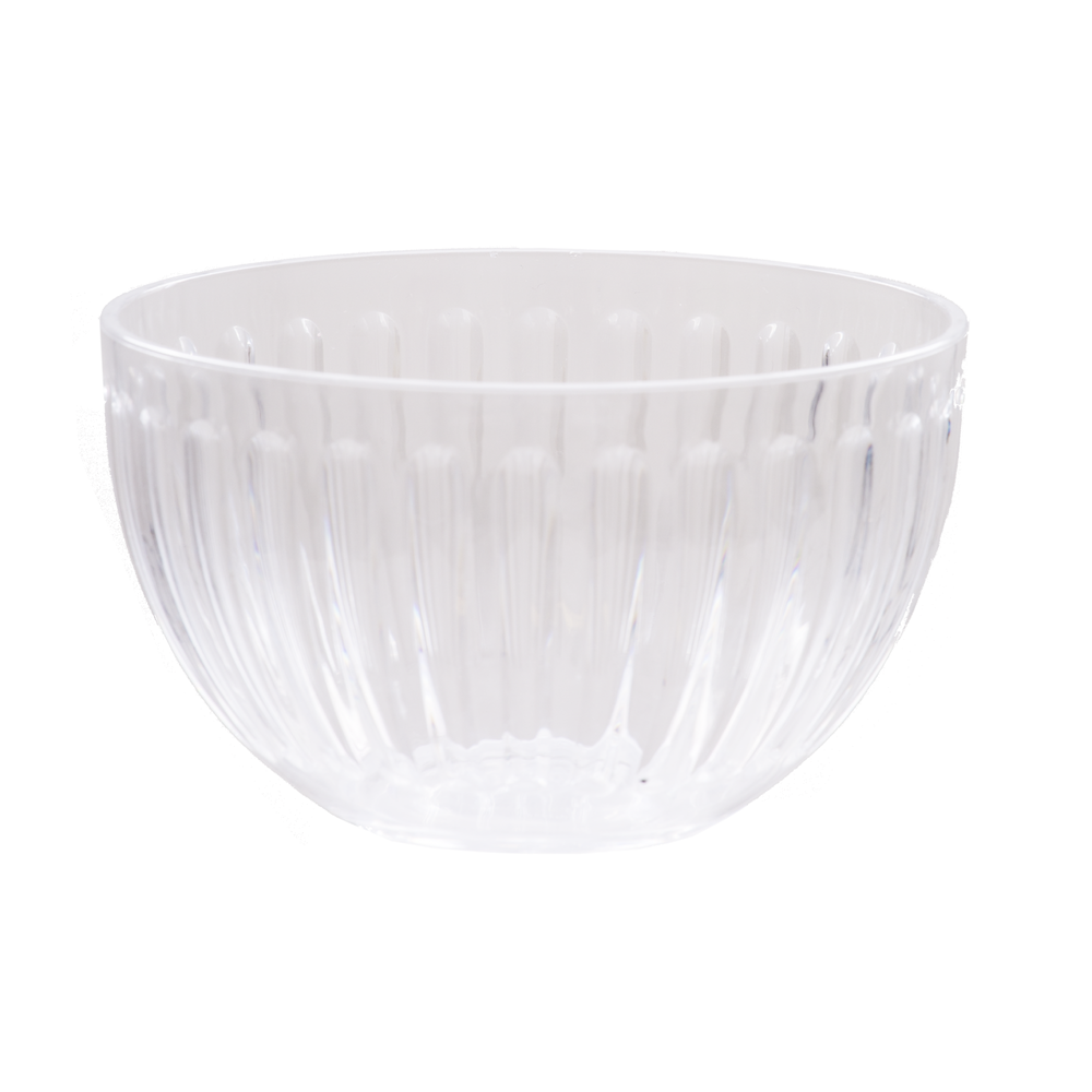Roma Small Plastic Clear Bowl - 20580-Wham-Plastic Box Shop