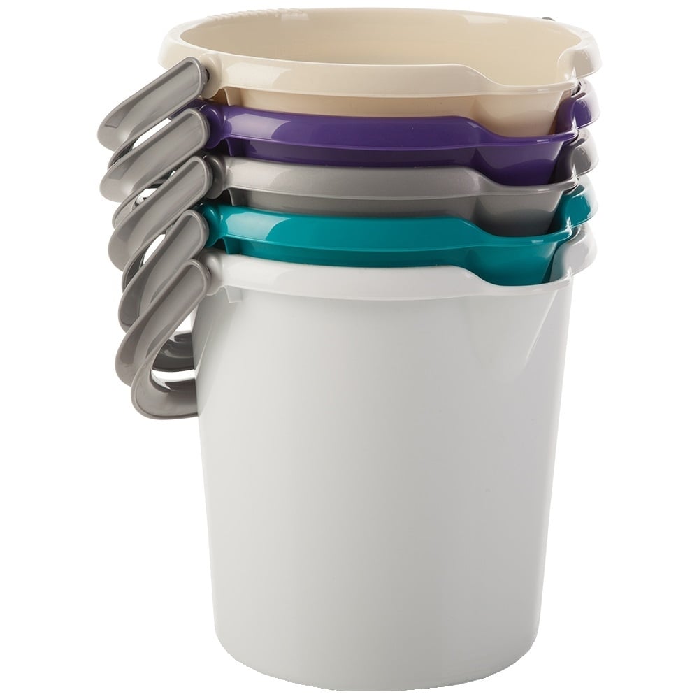 10 Litre Casa Plastic Bucket-Wham-Plastic Box Shop