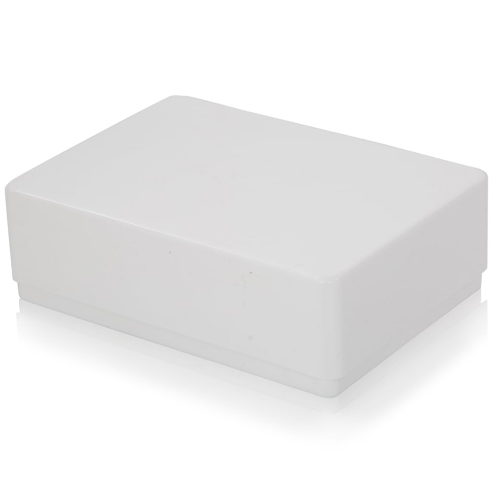 A6 White PostProof Storage Box-SBW-Plastic Box Shop