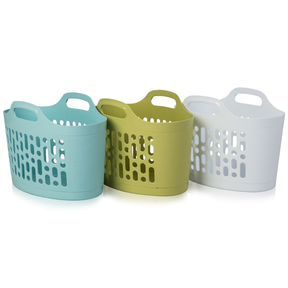 Small Flexi Laundry Peg Basket-Wham-Plastic Box Shop