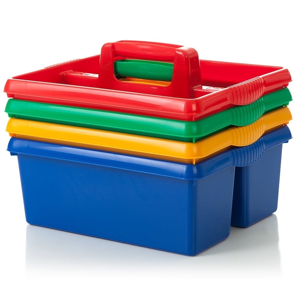 Kitchen Cleaning Caddy/Organiser with Carrying Handle-Wham-Plastic Box Shop