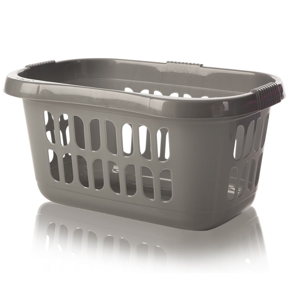 Casa Handy Hipster Plastic Laundry Basket-Wham-Plastic Box Shop