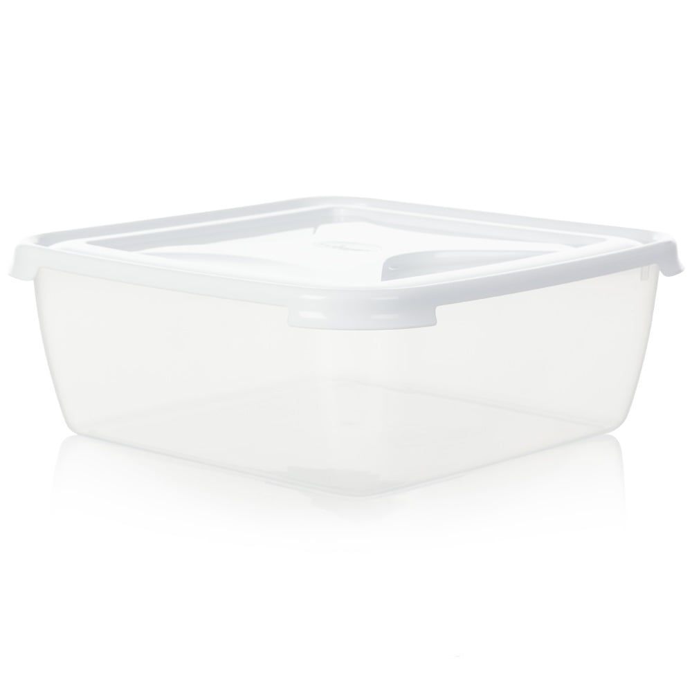 10 Litre Cake Box with White Lid (12202)-Wham-Plastic Box Shop