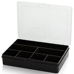 19cm Plastic Organiser Box with 7 Compartments and Lid – Wham-Wham-Plastic Box Shop