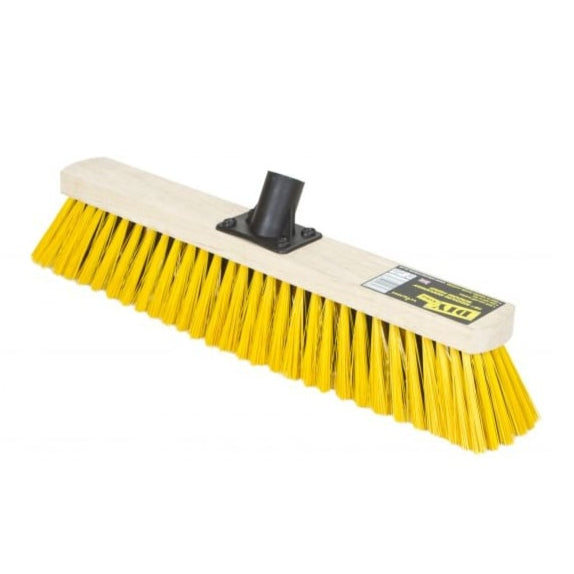 18 inch Medium Driveway Broom Head FSC 100% - 20318-Wham-Plastic Box Shop