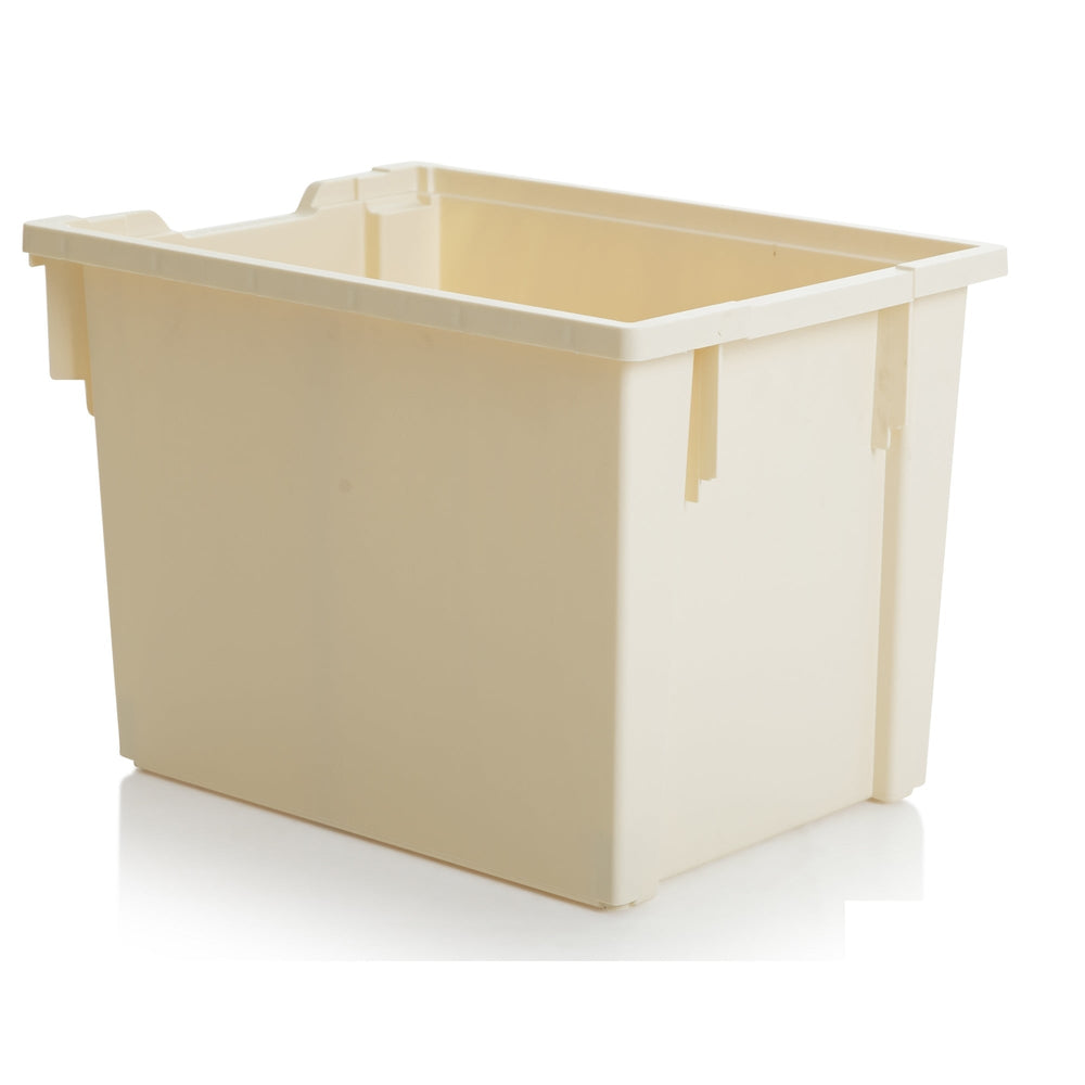 Pack of 5 x 30L Jumbo Plastic Storage Boxes-Gratnells-Magnolia-GR30P5MAG-Plastic Box Shop