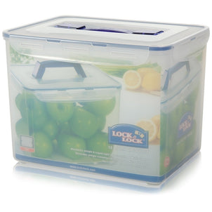 12 Litre Clear Airtight Plastic Storage Box with Clip Lid – Lock & Lock-Lock & Lock-Plastic Box Shop