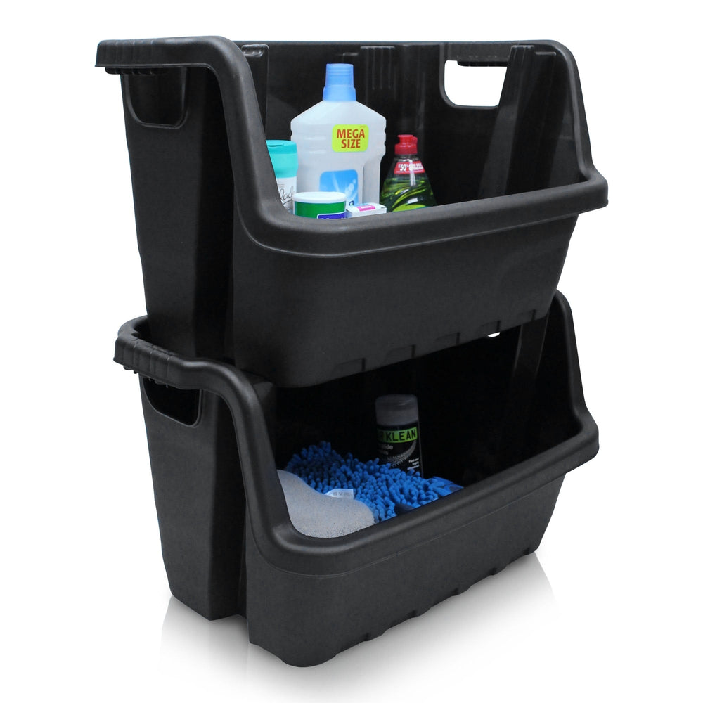Heavy Duty Stacking Crate-Strata-Plastic Box Shop
