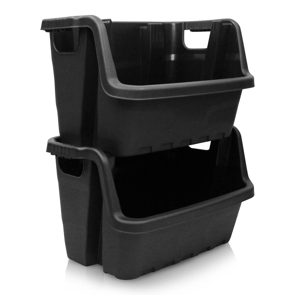 Heavy Duty Stacking Crate-Strata-Plastic Box Shop