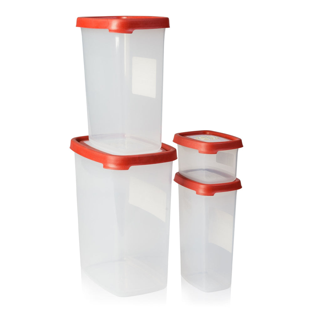 Seal It Rectangular 4 Piece Set-Wham-Plastic Box Shop
