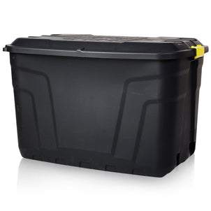 190 Litre Premium Quality Storage Box with Wheels-Strata-Plastic Box Shop