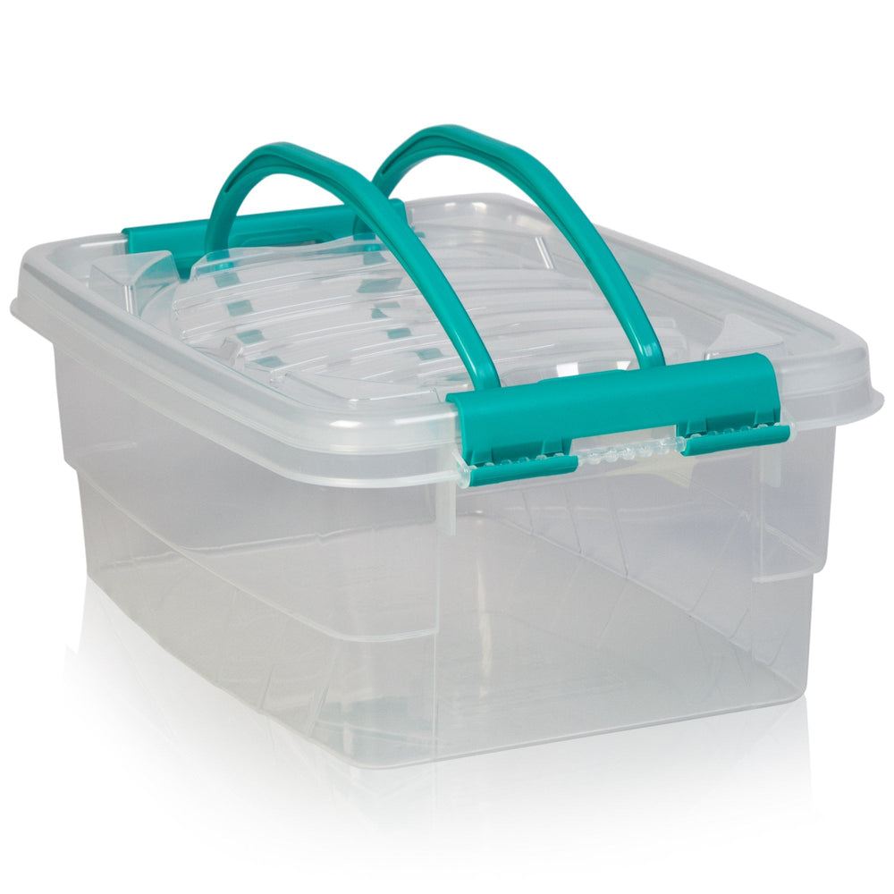 5 Litre Handy Plastic Storage Box with Handle and Lid-Hobby Life-Plastic Box Shop