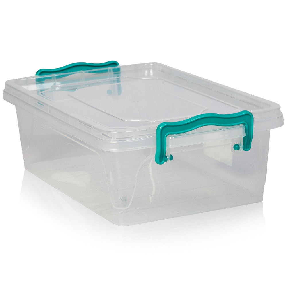 3.8 Litre Clear Plastic Multi Storage Box with Clip Lid – Hobby Life-Hobby Life-Plastic Box Shop