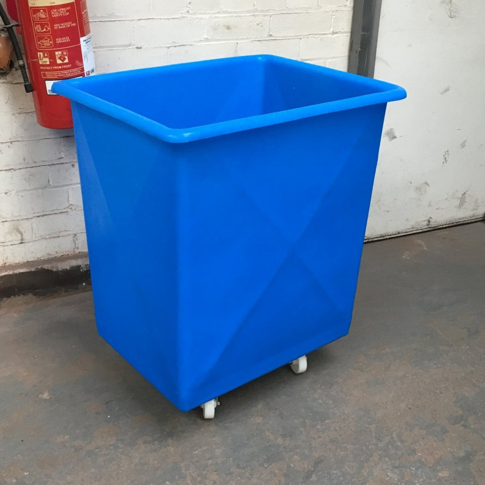225 Litre Mobile Tapered Truck-EX-Plastic Box Shop