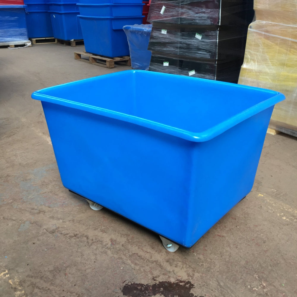 270 Litre Mobile Tapered Container Truck-EX-Plastic Box Shop