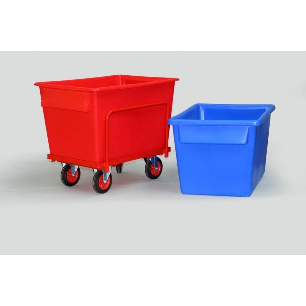455 Litre Steel Frame with 8" rubber castors-EX-Plastic Box Shop