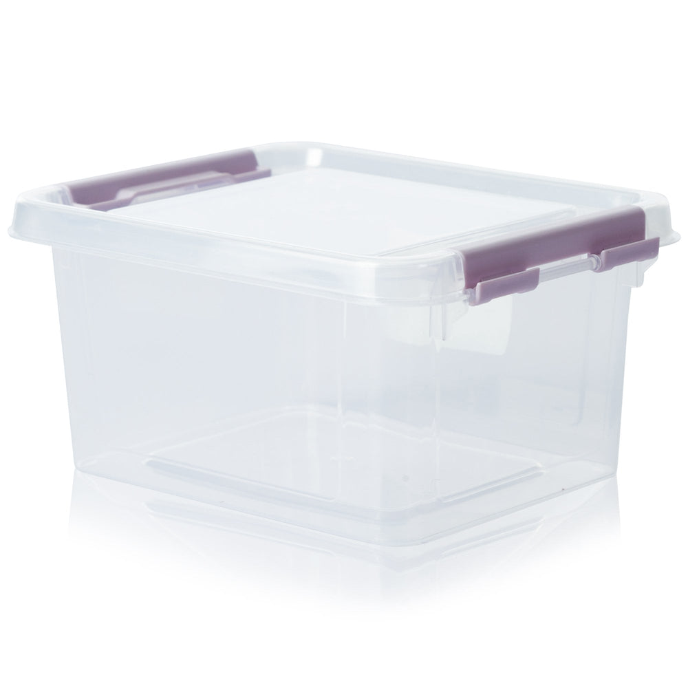 1.5 Litre Clear Flat Plastic Storage Box with Lid – Hobby Life-Hobby Life-Plastic Box Shop