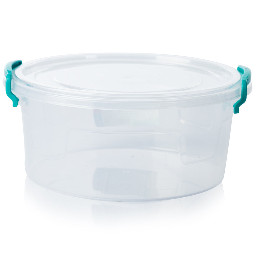2.1 Litre Clear Round Plastic Storage Box – Hobby Life-Hobby Life-Plastic Box Shop