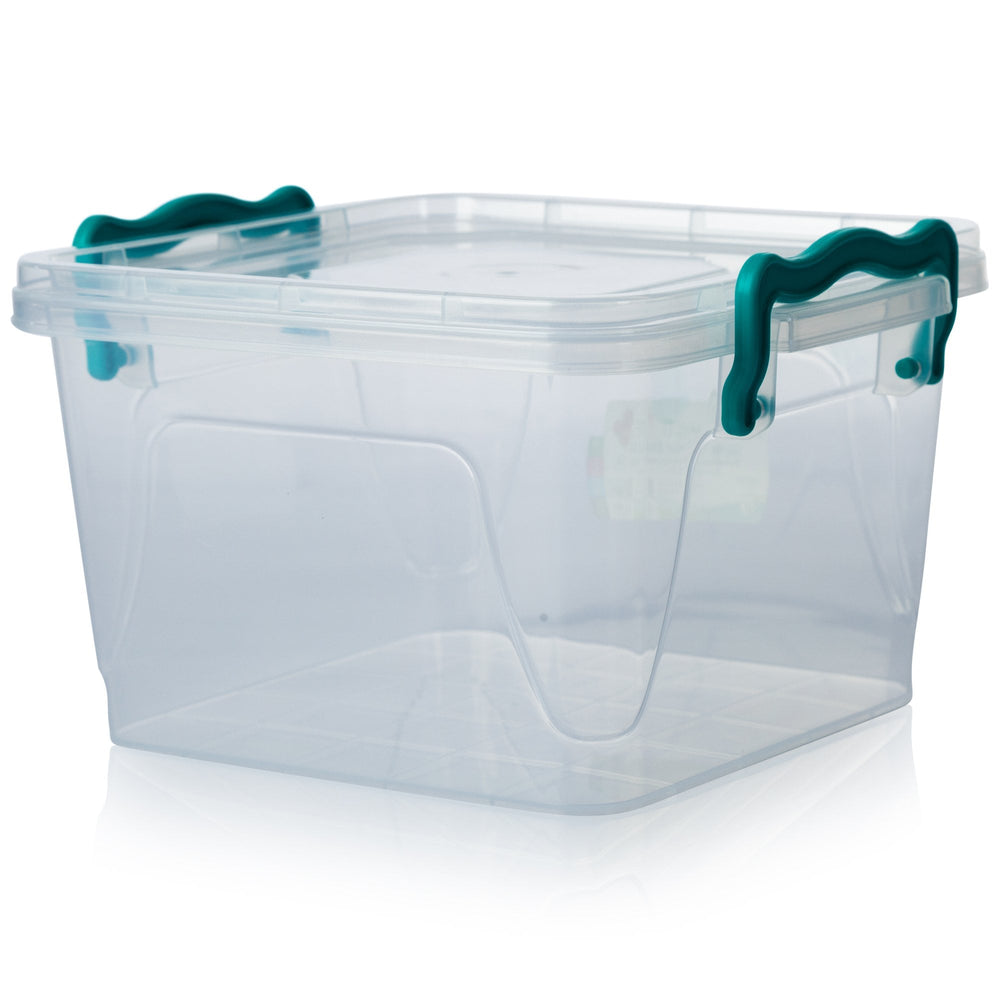 2.4 Litre Square Clear Plastic Storage Box – Hobby Life-Hobby Life-Plastic Box Shop
